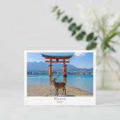 Persoonlijk, Miyajima, Japan Briefkaart (Staand voorkant)