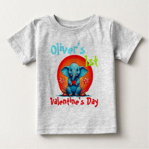 Persoonlijk M'n EERSTE VALENTIJNTJES Baby Olifant