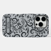Persoonlijk modern abstract patroonontwerp Case-Mate iPhone case (Achterkant (horizontaal))