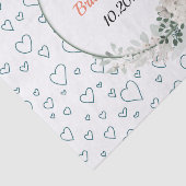 Persoonlijk modern bloemstuk bruidsmeisjesfeest pa tissuepapier (Detail)