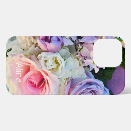 Persoonlijk Modern, Cute Roos iPhone iPhone 13 P Hoesje (Achterkant horizontaal)
