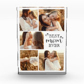 Persoonlijk modern elegant aandenken fotocadeau fotoblokken (Voorkant)