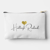 Persoonlijk modern handgeschreven script naam etui (Achterkant)