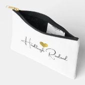Persoonlijk modern handgeschreven script naam etui (Open)