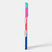 Persoonlijk modern kleurblokpatroon Case-Mate iPhone case (Achterkant / Rechts)