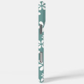Persoonlijk modern meisjesachtig bloempatroon met Case-Mate iPhone case (Achterkant / Rechts)
