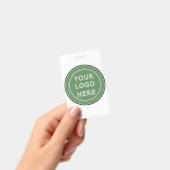 persoonlijk modern, minimalistisch & elegant  badge (Handheld)