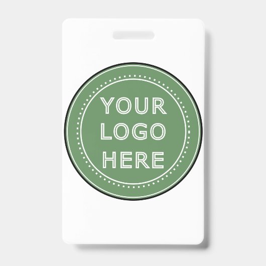 persoonlijk modern, minimalistisch & elegant  badge (Voorzijde)
