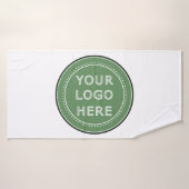 persoonlijk Modern, Minimalistisch & Elegant  Badhanddoek (Badhanddoek)