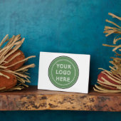 Persoonlijk modern, minimalistisch en elegant fotoplaat (Zijkant)