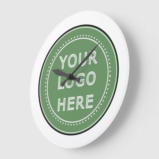 persoonlijk modern, minimalistisch en elegant grote klok (Hoek)