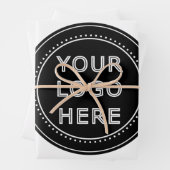 persoonlijk modern, minimalistisch en elegant inpakpapier vel (In situ)