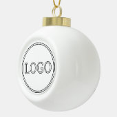 persoonlijk modern, minimalistisch en elegant keramische bal ornament (Rechts)