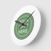 persoonlijk modern, minimalistisch en elegant  ronde klok (Hoek)