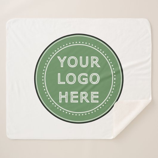 persoonlijk modern, minimalistisch en elegant  sherpa deken (Voorkant (horizontaal))