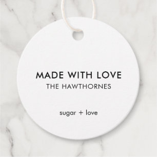 Persoonlijk Modern Minimalistisch Gemaakt Met Lief Bedankjes Labels