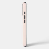 Persoonlijk modern schrift babyroze blos Case-Mate iPhone case (Achterkant / Links)