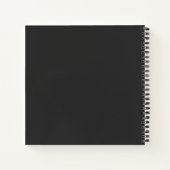 Persoonlijk modern ter nagedachtenis | Herdenking Notitieboek (Achterkant)
