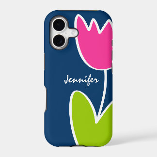 Persoonlijk modern Tulip iPhone 5/5S-Hoesje