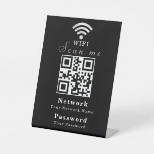 Persoonlijk modern WiFi-bord Reclamebord Met Voetstuk