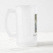 Persoonlijk moderne bierglas matglas bierpul (Links)