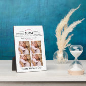 Persoonlijk Moeder Cadeau Fotoplaat (Zijkant)