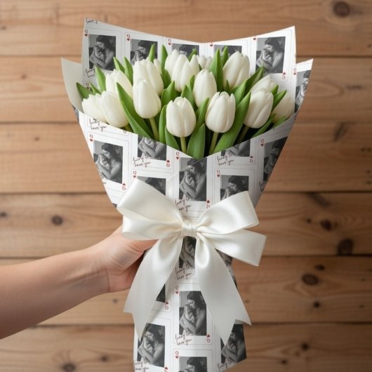 Persoonlijk Moederdag Foto Cadeaupapier