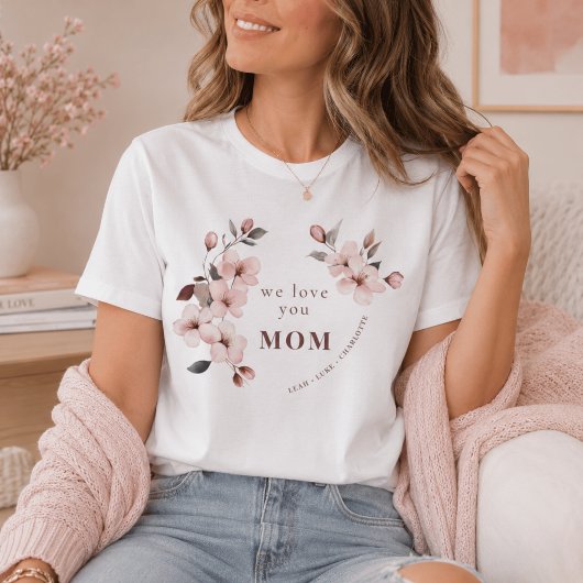 Persoonlijk Moederdag T-shirt voor mama