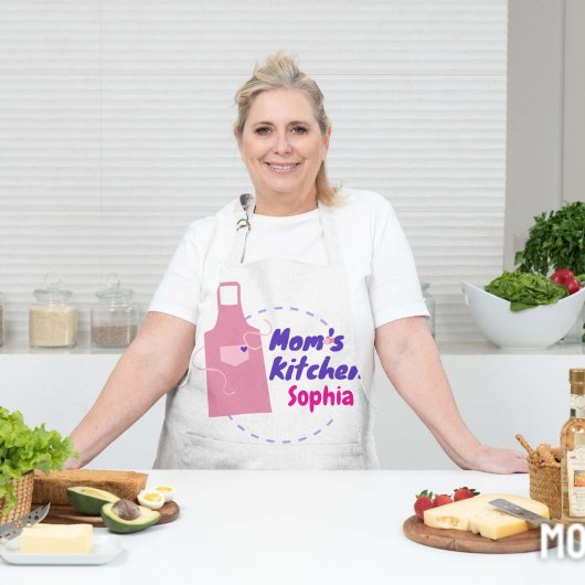 Persoonlijk "Moeder's Keuken" Klassiek Minimalisti Schort