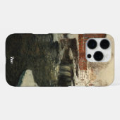 Persoonlijk Monet-landschap iPhone Hoesje (Achterkant horizontaal)