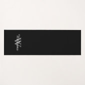 Persoonlijk Monogram Aangepaste Naam en Initiaal Yogamat (Voorkant (horizontaal))