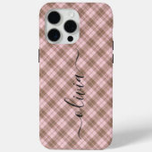 Persoonlijk Monogram Case-Mate iPhone Case (Achterkant)