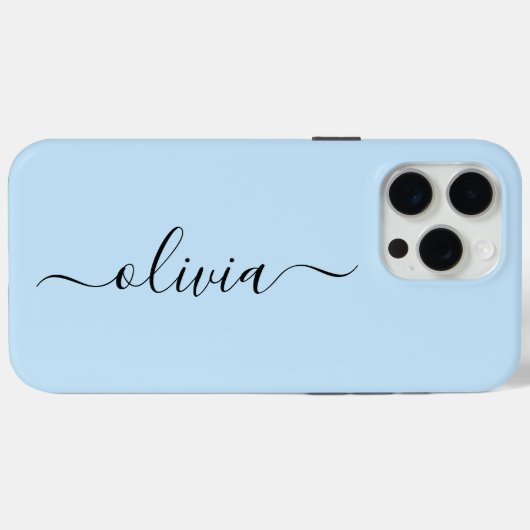 Persoonlijk Monogram Case-Mate iPhone Case (Achterkant (horizontaal))