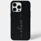 Persoonlijk Monogram Case-Mate iPhone Case (Achterkant)