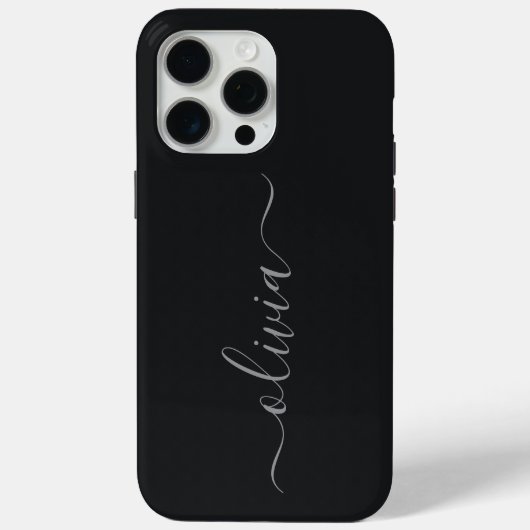 Persoonlijk Monogram Case-Mate iPhone Case (Achterkant)