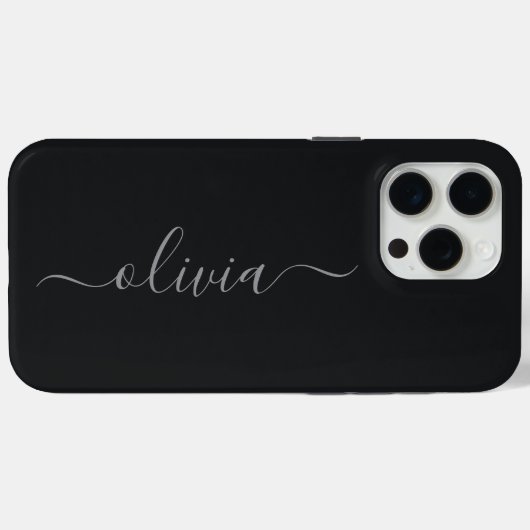 Persoonlijk Monogram Case-Mate iPhone Case (Achterkant (horizontaal))