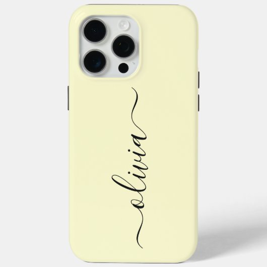 Persoonlijk Monogram Case-Mate iPhone Case (Achterkant)