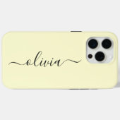 Persoonlijk Monogram Case-Mate iPhone Case (Achterkant (horizontaal))