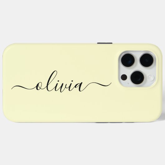 Persoonlijk Monogram Case-Mate iPhone Case (Achterkant (horizontaal))