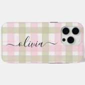 Persoonlijk Monogram Case-Mate iPhone Case (Achterkant (horizontaal))