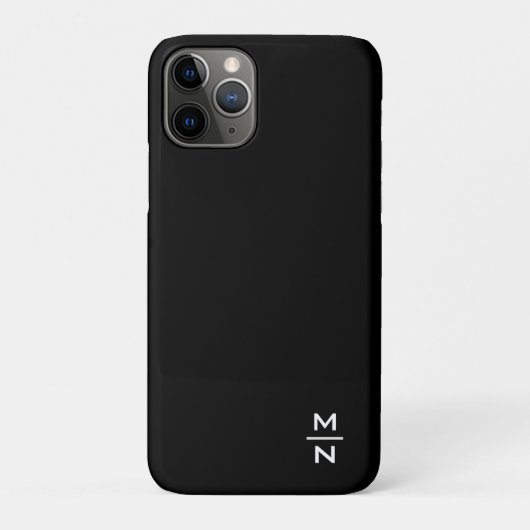 persoonlijk monogram Case-Mate iPhone case (Achterkant)