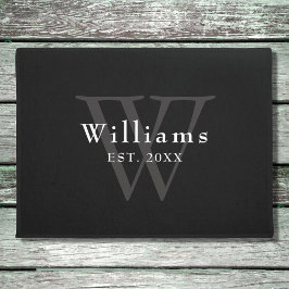 Persoonlijk Monogram Deurmat