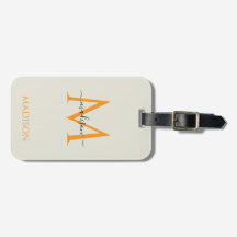 Persoonlijk monogram en naam