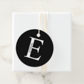 Persoonlijk Monogram en Naam Bedankjes Labels (In situ)
