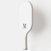 Persoonlijk monogram en naam pickleball paddle (Links)