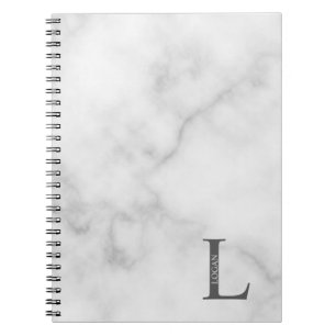 Persoonlijk monogram- en namennotitieboek notitieboek