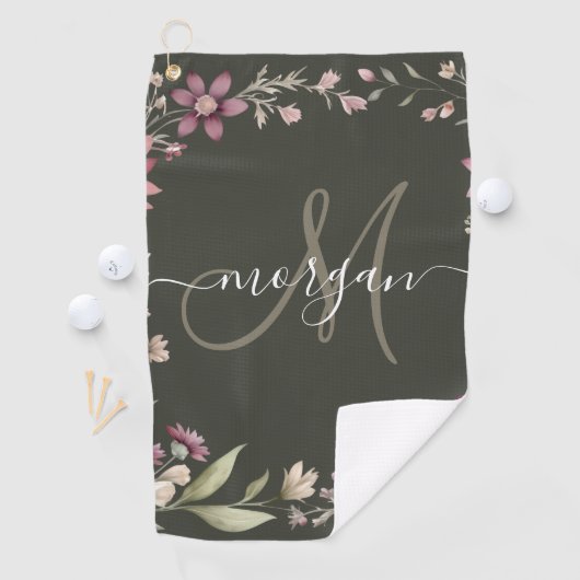 Persoonlijk monogram golfhanddoek (Insitu)