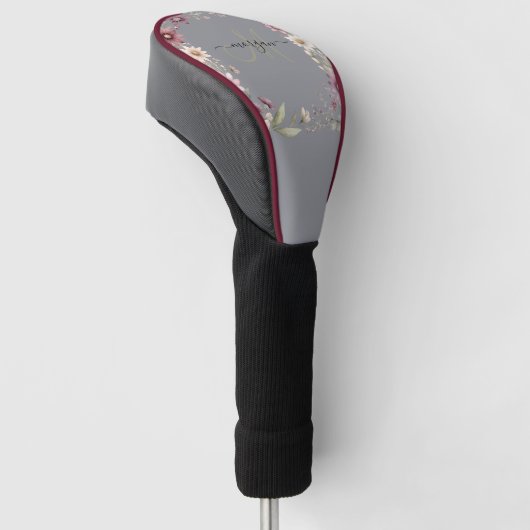 Persoonlijk Monogram Golfheadcover (Schuin)