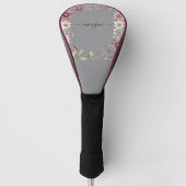 Persoonlijk Monogram Golfheadcover (Voorkant)
