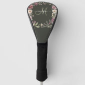 Persoonlijk Monogram Golfheadcover (Voorkant)